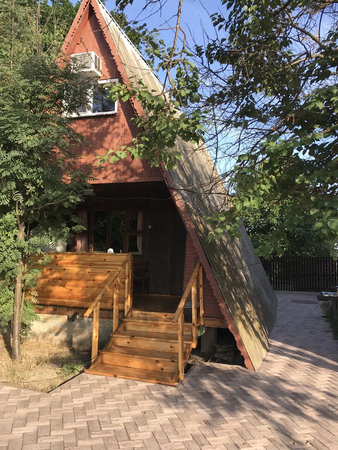 Номера В Деревянных Домиках Hotel Fontanka Exterior foto
